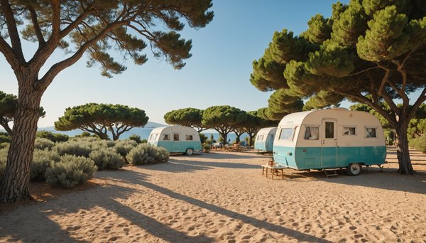 Sejour en camping en region paca en bord de mer